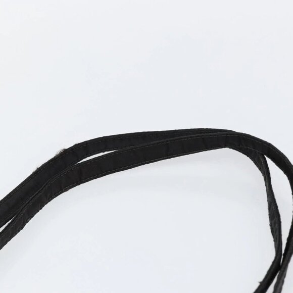 PRADA Shoulder Bag Nylon Black Silver Auth 146770 - Picture 8 of 16